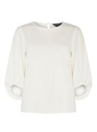 Dorothy Perkins Ivory Bubble Cuff Top