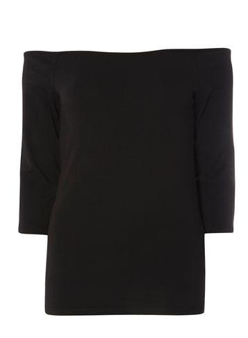 Dorothy Perkins *tall Black Bardot Top