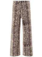 Dorothy Perkins Multi Colour Snake Print Palazzo Trousers
