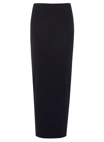 Dorothy Perkins *tall Navy High Waisted Tube Skirt