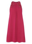 Dorothy Perkins *showcase Raspberry Lily Trapeze Shift Dress