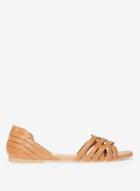 Dorothy Perkins Leather Tan 'havana' Sandals