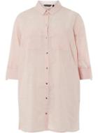 Dorothy Perkins *dp Curve Pink Cotton Shirt