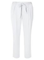 Dorothy Perkins Silver Satin Crepe Tapered Trousers