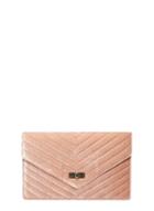 Dorothy Perkins Blush Quilt Twist Lock Clutch Bag