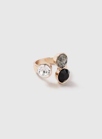 Dorothy Perkins Triple Stone Ring