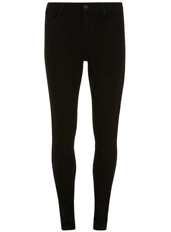 Dorothy Perkins Black Bailey High Waist Super Skinny Jeans