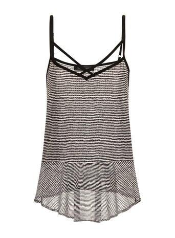 Dorothy Perkins Stripe Frill Cami