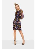 Dorothy Perkins *girls On Film Multi Coloured Embroidered Bodycon Dress