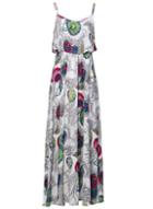 Dorothy Perkins *izabel London Multi Peacock Maxi Dress