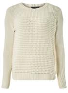 Dorothy Perkins Ivory Textured Panel Jumper