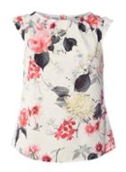 Dorothy Perkins *billie & Blossom Petite Ivory Ivy Floral Shell Top