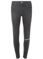 Dorothy Perkins *tall Grey 'darcy' Aw18 Ankle Grazer Jeans