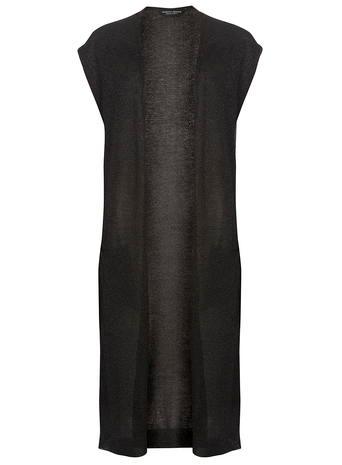 Dorothy Perkins Black Sleeveless Sparkle Cardi