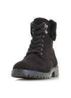 Dorothy Perkins *head Over Heels By Dune Black 'piyah' Ankle Boots