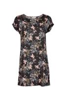*billie & Blossoms Black Bird Print Printed Shift Dress