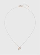 Dorothy Perkins Heart And Crystal Necklace