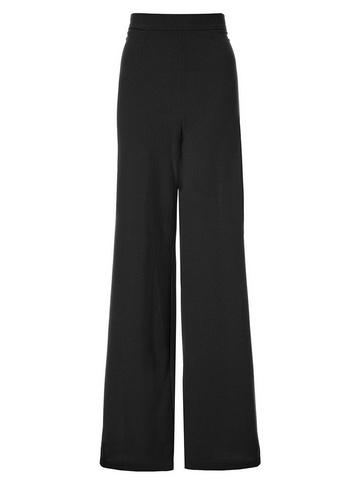 *quiz Black Wide Palazzo Trousers