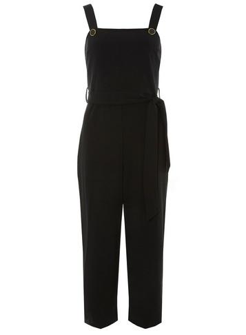 Dorothy Perkins Black Pinafore Jumpsuit