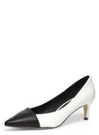 Dorothy Perkins Black And White Kitten Heels