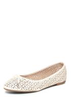Dorothy Perkins White 'holiday' Laser Cut Pumps