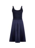 Dorothy Perkins *tall Navy Shirred Camisole Dress