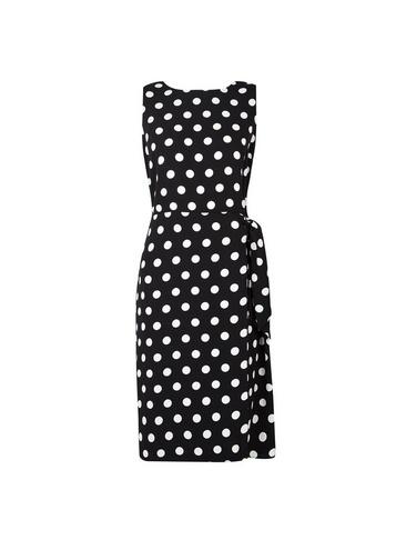 Dorothy Perkins Black Tie Side Pencil Dress