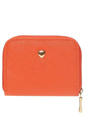 Dorothy Perkins Orange Mini Zip Around Purse