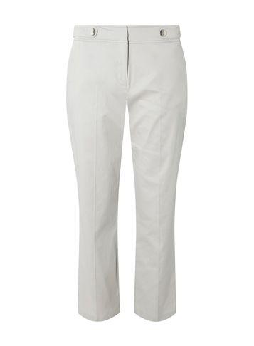 Dorothy Perkins Grey Button Tab Trousers