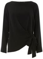 Dorothy Perkins Black Tie Side Top
