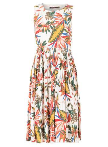 Dorothy Perkins *tenki White Floral Midi Dress