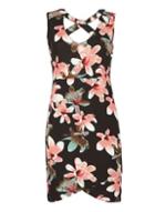 Dorothy Perkins *izabel London Black Cut-out Bodycon Dress