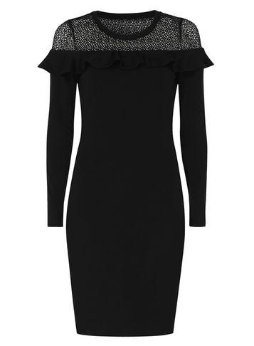 Dorothy Perkins *vila Black Lace Bodycon Dress