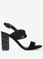 Dorothy Perkins Black 'strike' Heeled Sandals