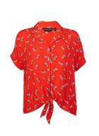 Dorothy Perkins Red Floral Print Shirt