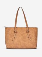 Dorothy Perkins Tan Knot Detail Shopper Bag