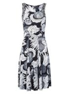 *izabel London Black Floral Print Summer Dress