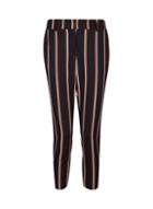 Dorothy Perkins Petite Black Ginger Stripe Print Trousers