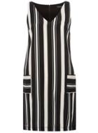 Dorothy Perkins Neutral Stripe Pinafore Dress