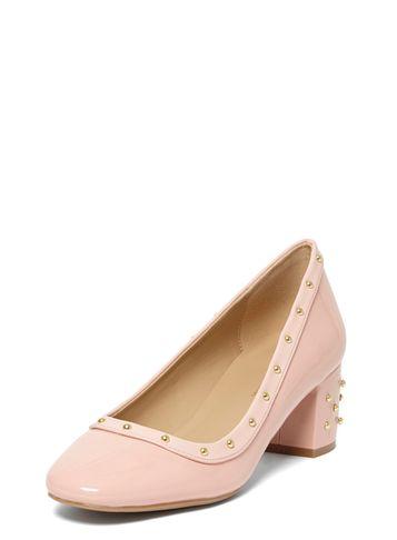 Dorothy Perkins Blush 'diva' Studded Court Shoes