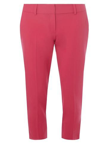 Dorothy Perkins Petite Magenta Naples Ankle Grazer Trousers