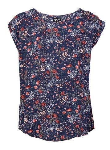 *izabel London Multi Colour Ditsy Floral Print Shell Top