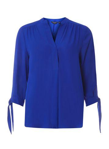 Dorothy Perkins Cobalt Tie Cuff Shirt