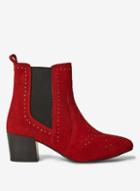 Dorothy Perkins Red Alive Western Boots