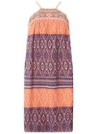 Dorothy Perkins *vero Moda Coral Sleeveless Denim Dress