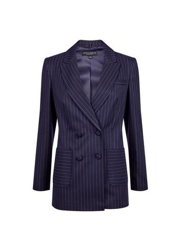 Dorothy Perkins Navy Pinstriped Jacket