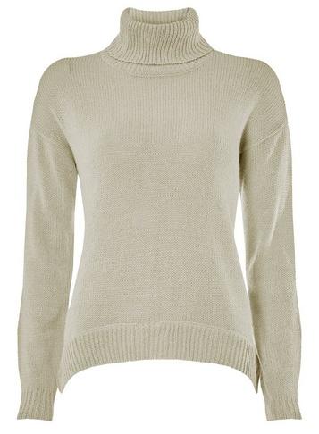 Dorothy Perkins *vero Moda Grey Roll Neck Jumper