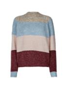 *only Multi Colour Knitted Wool Look Jumper
