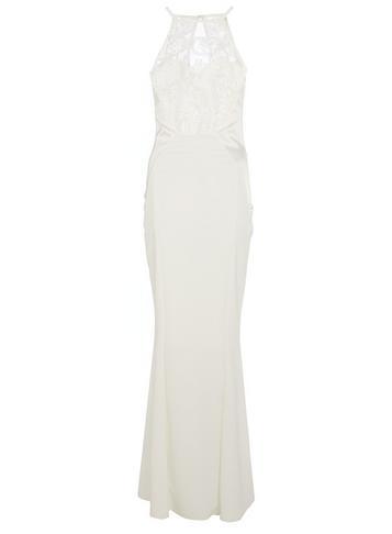 Dorothy Perkins *quiz Bridal Embellished Maxi Dress