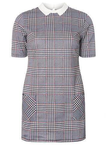 Dorothy Perkins Multi Coloured Check Print Tunic